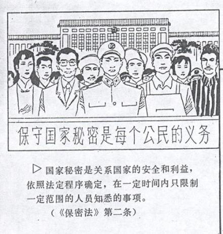 保密宣传画