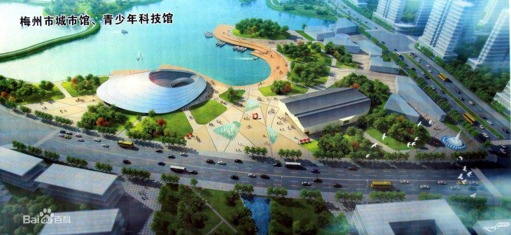 梅州市城市馆及青少年科技馆