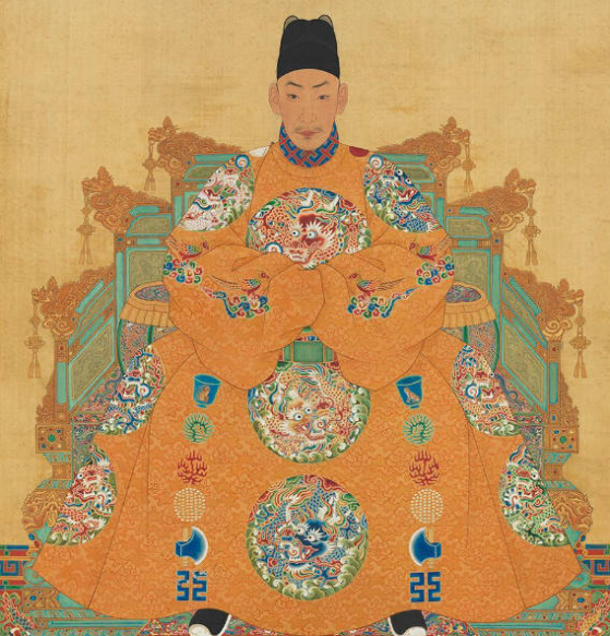 明武宗正德皇帝画像