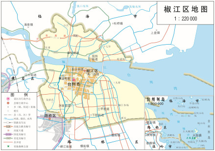 椒江区地图