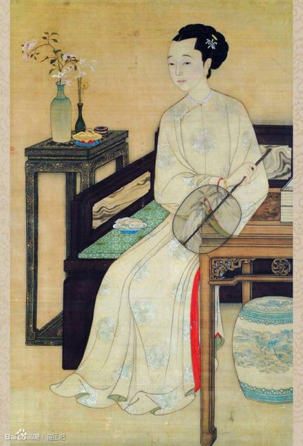 德妃小像