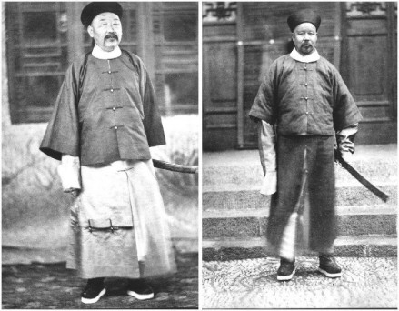 恩佑（左）与宋庆（右） 