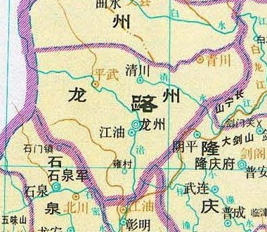 龙州疆域图（南宋）