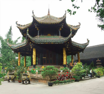 青羊宫八卦亭