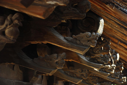 偃师兴福寺大殿景观