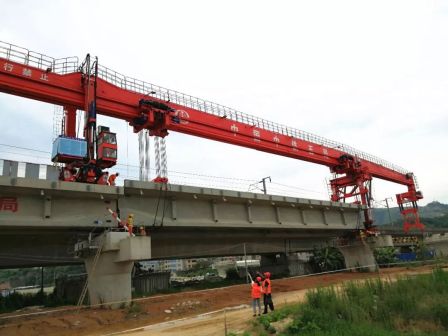 建设中的衢宁铁路