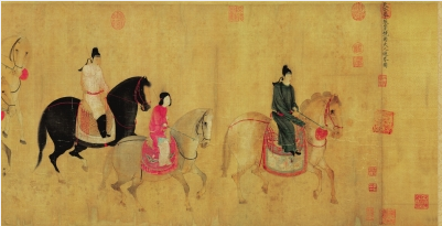 虢国夫人游春图