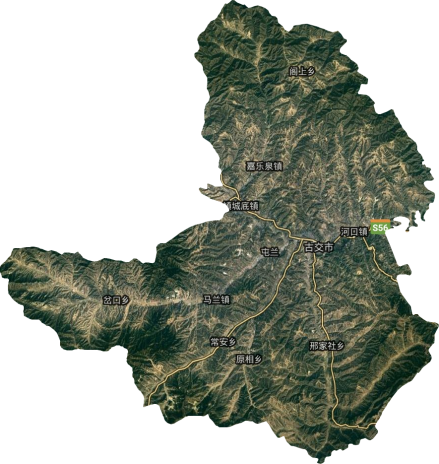 古交市卫星地图