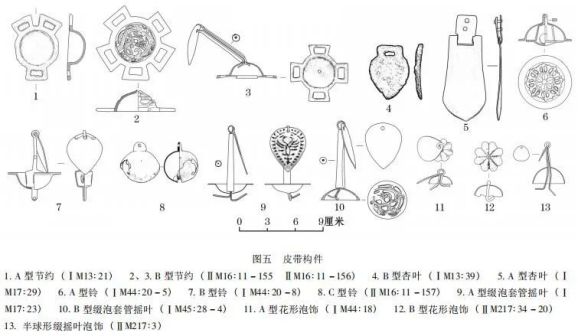 皮带构件