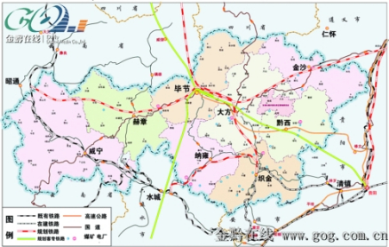 毕节交通图