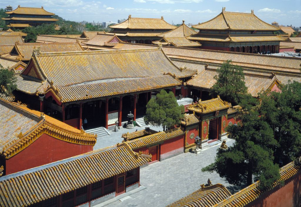 养心殿外景 