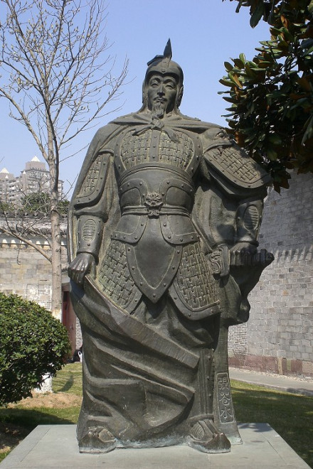 张煌言塑像