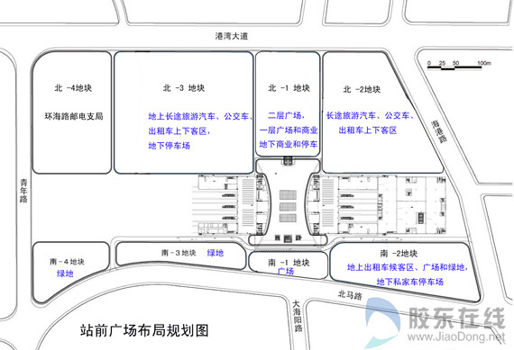 站前广场布局规划图