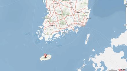 济州岛地理位置图