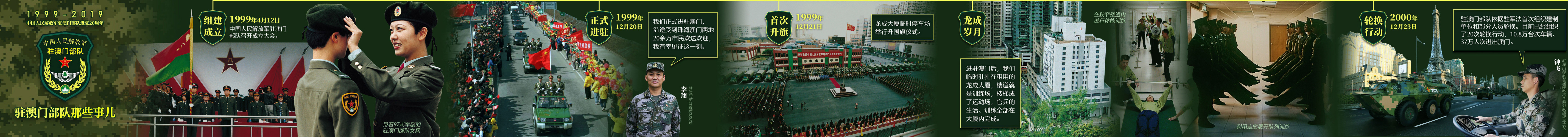20年！驻澳门部队那些事，都在这长图里 