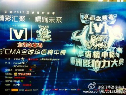 全球华语榜中榜