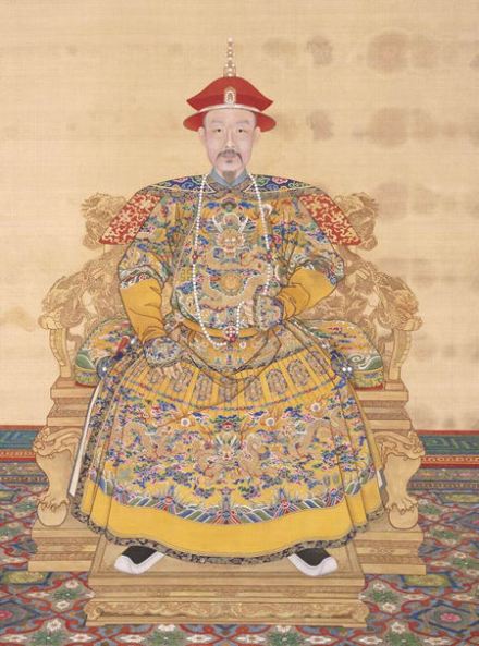 中年康熙（实为乾隆帝） 