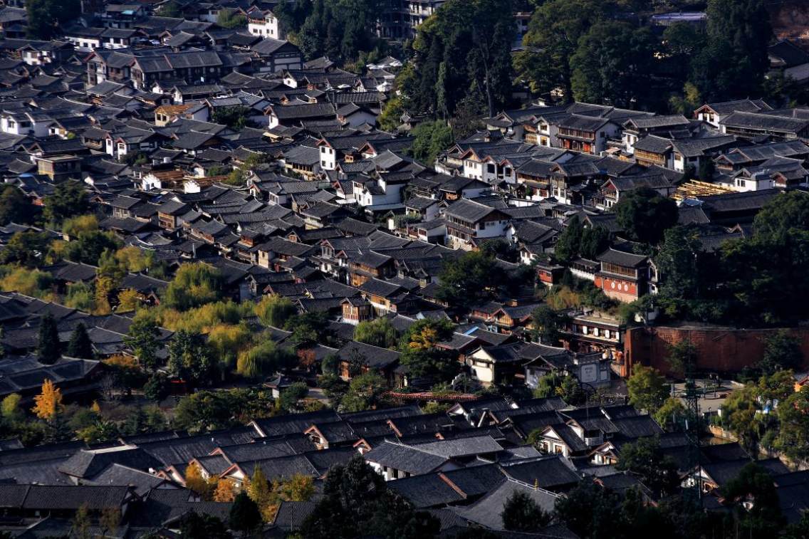 丽江古城建筑 