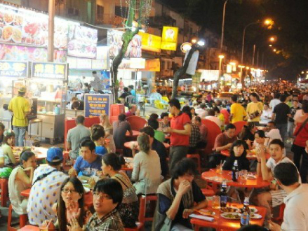 亚罗街美食街
