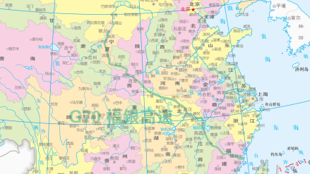 福银高速公路走向略图