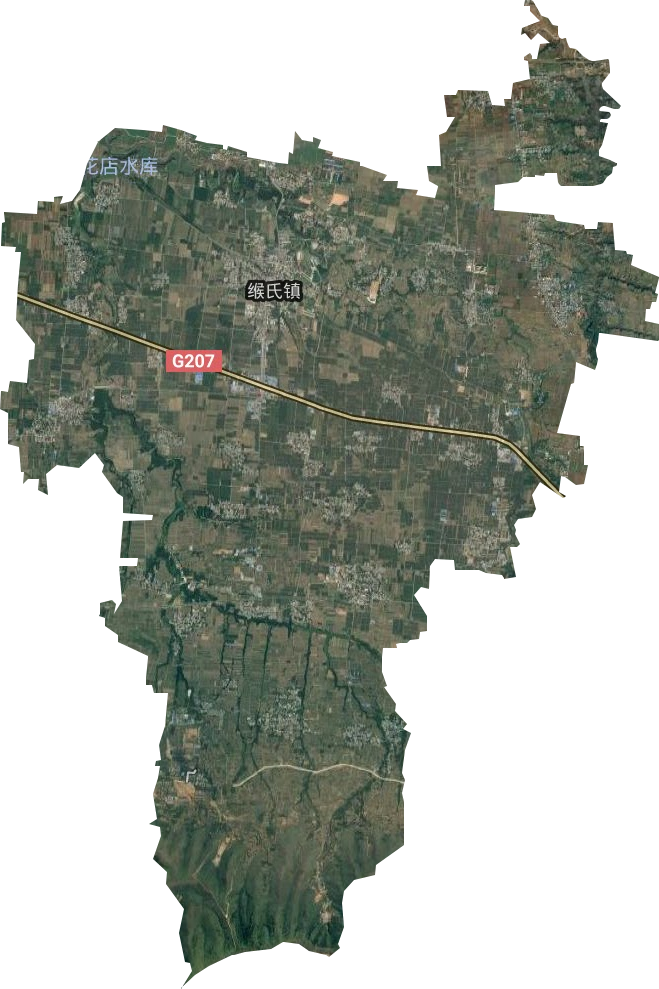 缑氏镇卫星图
