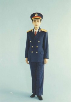 87式陆军女将官冬礼服