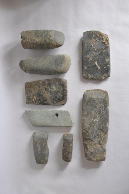 西史村遗址发掘出土的商代石器