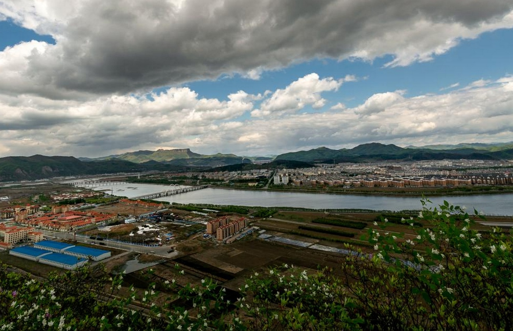 浑江下游桓仁县城区段