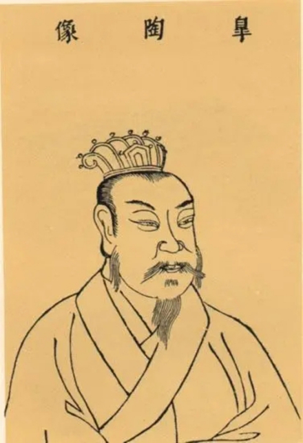 皋陶像 