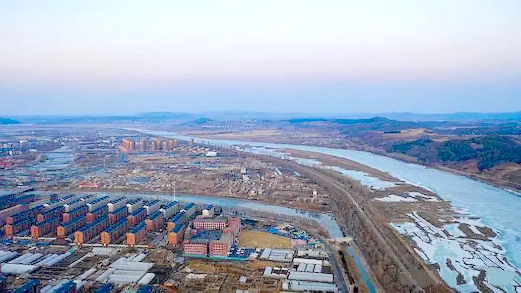 辉发河下游桦甸市郊段