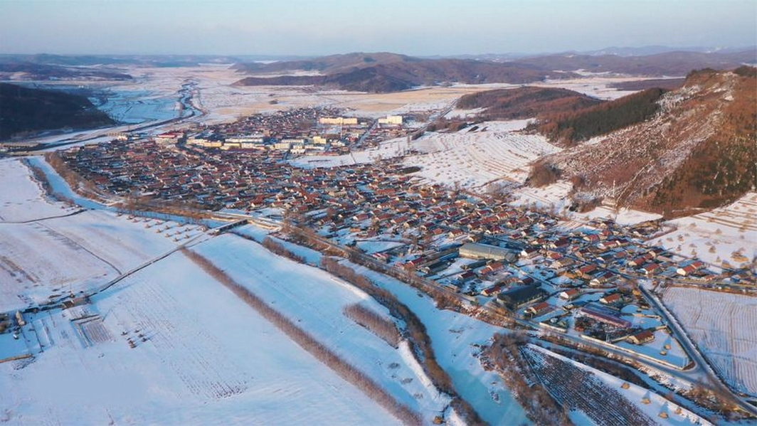 辉发河上源大柳河上游杨树河清原县南山城镇段