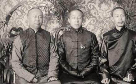 李经迈（李鸿章之子）、爱新觉罗·载涛、清末陆军大臣荫昌