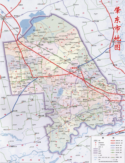 肇东区划图