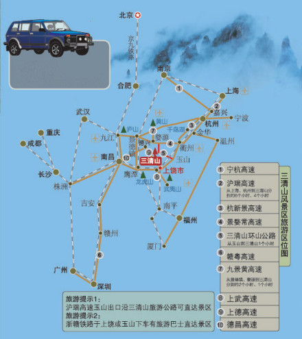 自驾游路线 