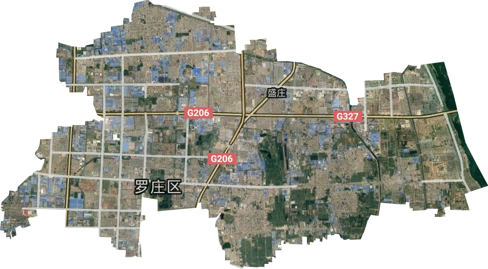 盛庄街道卫星地图