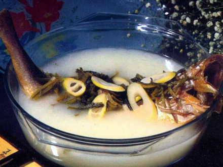 雪菜大汤黄鱼