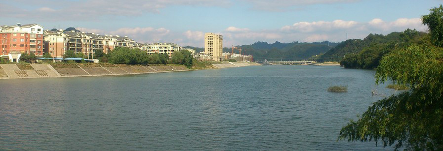 昌化溪临安市昌化镇段 