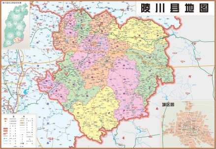 陵川县地图