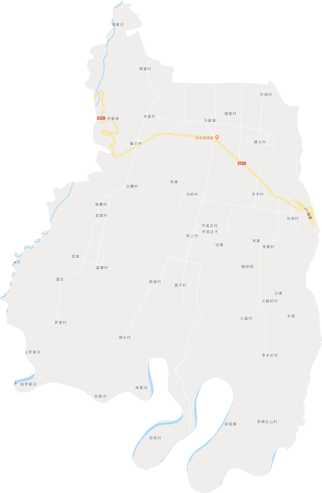 马家镇电子地图