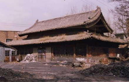 修缮前的先农坛宰牲亭