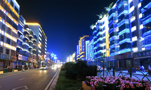 七星关区夜景