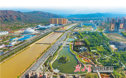 临夏市东城区建设日新月异