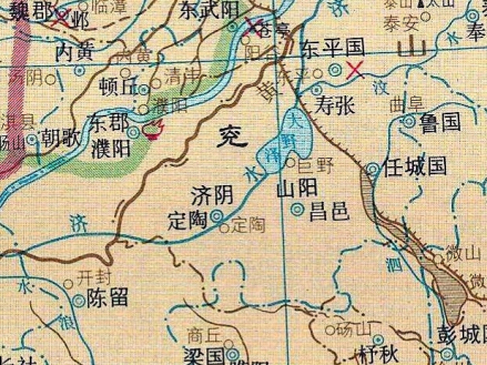 山阳郡治昌邑