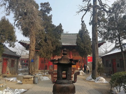 三清殿正立面