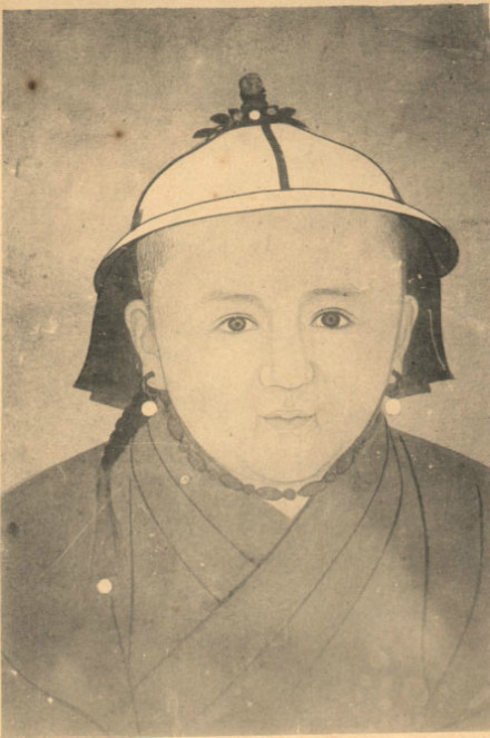 燕帖古思像