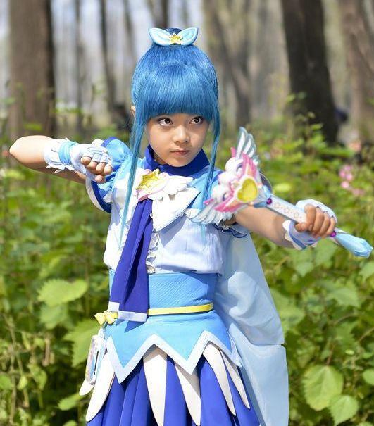 赵今麦在《巴啦啦小魔仙》中饰演凌美琪