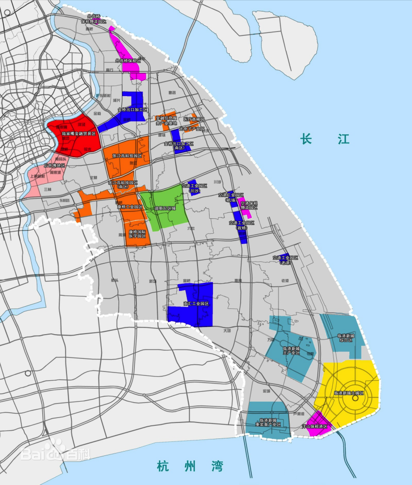 浦东新区地图