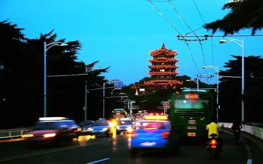 黄鹤楼夜色