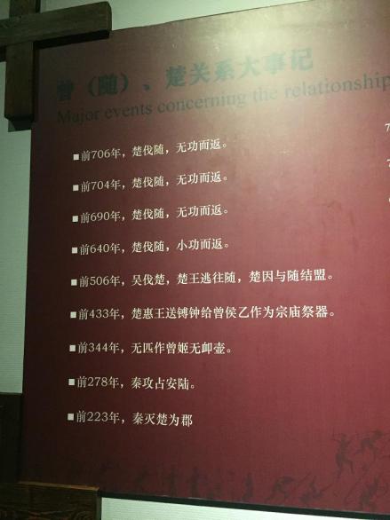 曾楚关系大事记