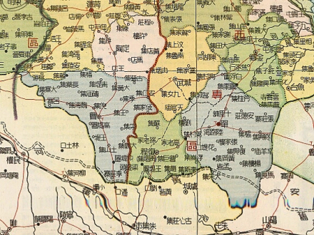 平原省湖西专区复程县